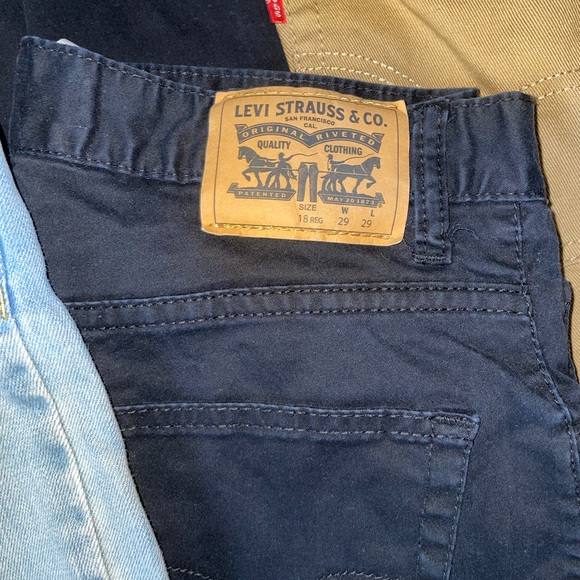 Boys Size 18 Levi Jeans (8 being sold together) - Picture 7 of 16